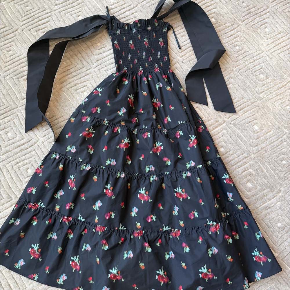 Hill House taffeta ribbon nap dress